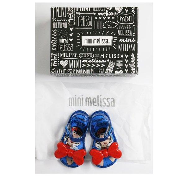 Melissa 美品 メリッサ キッズ Mini Mar Sandal Snow ラバーシューズ カンパーナ ブランド 靴 ミニ 子供靴 White