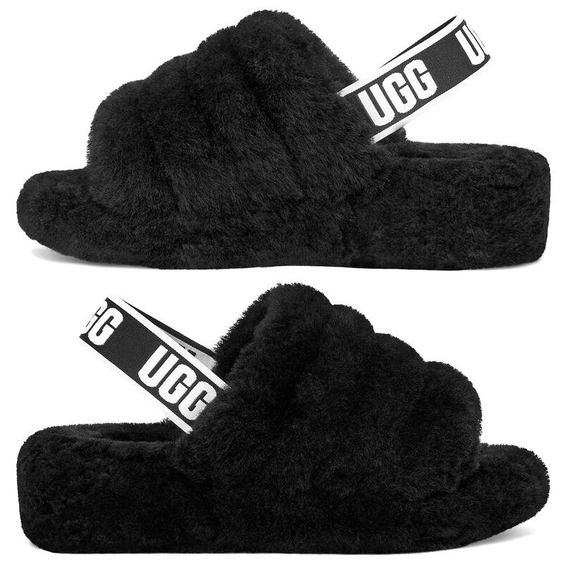 アグ サンダル レディース フラッフ イヤー スライド UGG FLUFF YEAH SLIDE 1095119 ふわふわ モコモコ スポーツ ルームシューズ ギフト｜the-importshop｜08