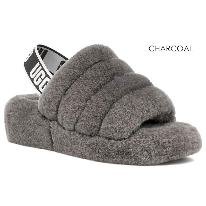 アグ サンダル レディース フラッフ イヤー スライド UGG FLUFF YEAH SLIDE 1095119 ふわふわ モコモコ スポーツ ルームシューズ ギフト｜the-importshop｜09