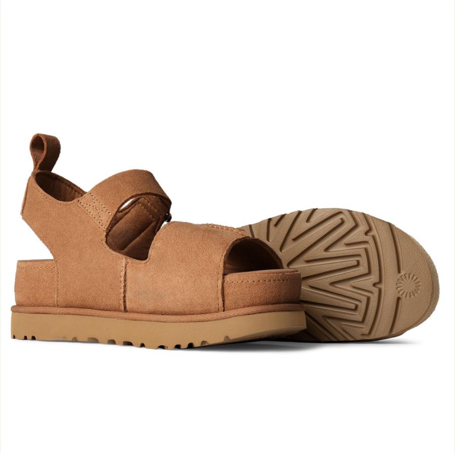 並行輸入品】 UGG 1167364 W Goldenstar Hi サンダル ストラップ 厚底