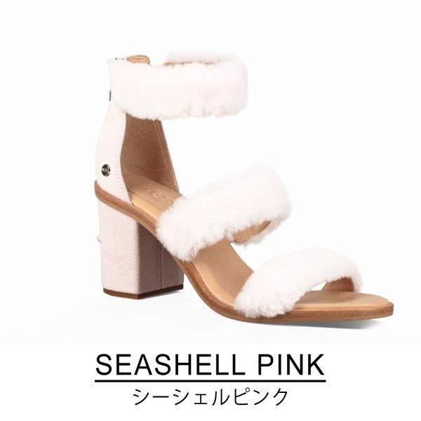 UGG 【並行輸入品】 アグ W DEL REY FLUFF HEEL 1095489 レディース 