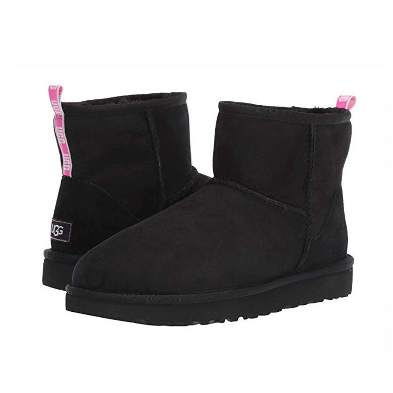 UGG アグ CLASSIC MINI II GRAPHIC LOGO 1110083 ムートンブーツ