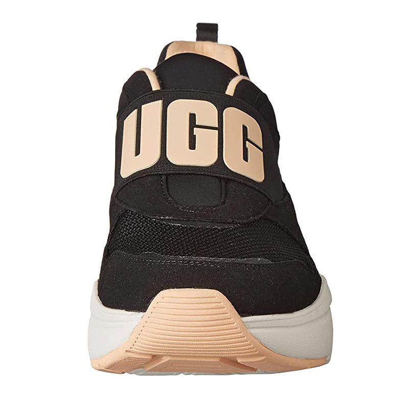 UGG スニーカー レディース おしゃれ ラフレックス 黒