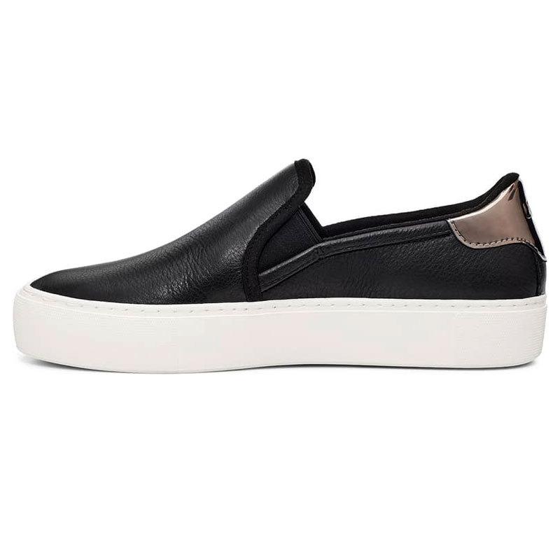 UGGスニーカースリッポンLA FLEX25cm ブラック×ピーチファズ UGGスニーカースリッポンLA FLEX25cm ブラック×ピーチファズ ugg