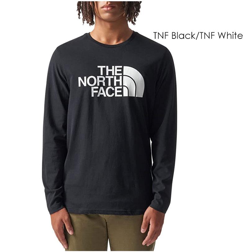 THE NORTH FACE ザノースフェイス NF0A4AAK L/S HALF DOME TEE ロンT 長袖 人気 ロゴ ロングスリーブ Tシャツ ギフト 母の日｜the-importshop｜02