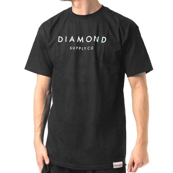 Diamond Supply Co ダイアモンドサプライ Tシャツ 半袖 メンズ BLACK ブラック WHITE ホワイト A18DMPA022 STONE CUT TEE SP18 ギフト｜the-importshop｜02