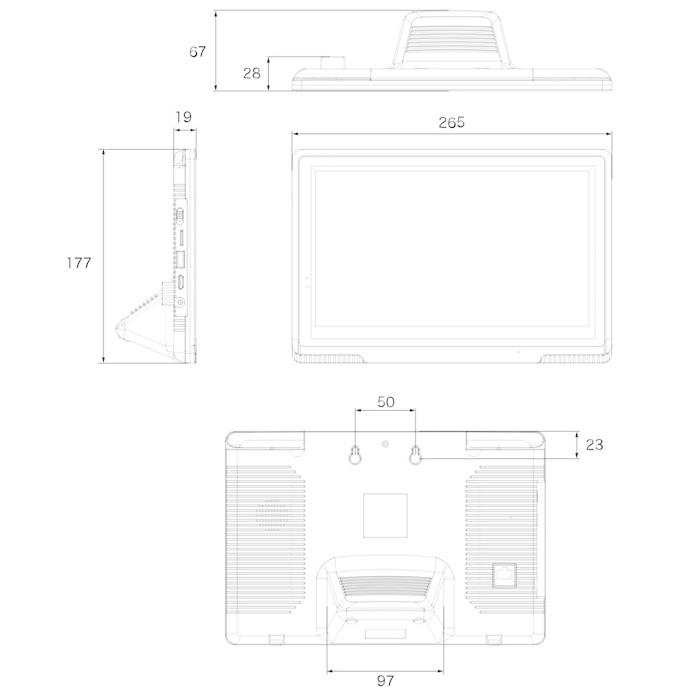 キャロットシステムズ  外付HDD対応　フルHD無線カメラ＆10インチモニターセット　AFH-101（最新カタログ同送中）ALter+（オルタプラス） | キャロットシステムズ | 13