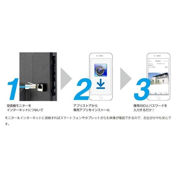 キャロットシステムズ  外付HDD対応　フルHD無線カメラ＆10インチモニターセット　AFH-101（最新カタログ同送中）ALter+（オルタプラス） | キャロットシステムズ | 07