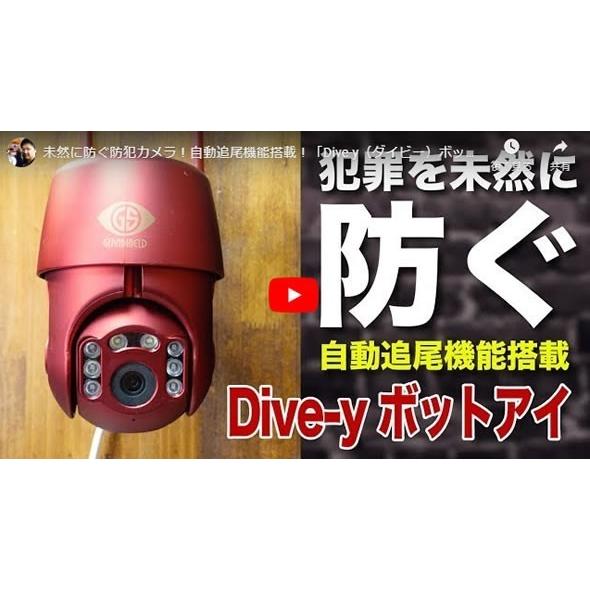 自動追尾ロボ搭載 Dive-y BOT-AI GS-DVYPTZ-101 : セキュリティ 自動追尾ロボ搭載 Dive-y BOT-AI GS-DVYPTZ-101 : セキュリティ