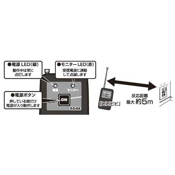 ☆在庫数のみ！SALE商品！　簡易盗聴装置探査器　盗聴チェッカー　GZ-88【送料無料！】 |  | 03