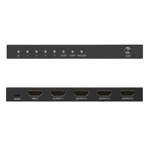 4K60Hz対応 HDMI4分配器　THDSP14D-4K60S2