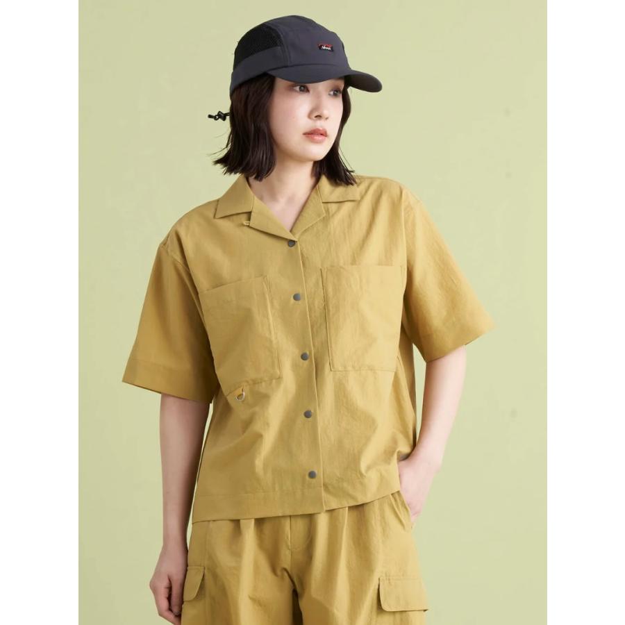ナンガ シャツ 半袖シャツ NANGA  ドットエア コンフィー ショートスリーブシャツ ウィメンズ DOT AIR COMFY S/S SHIRT Wの画像