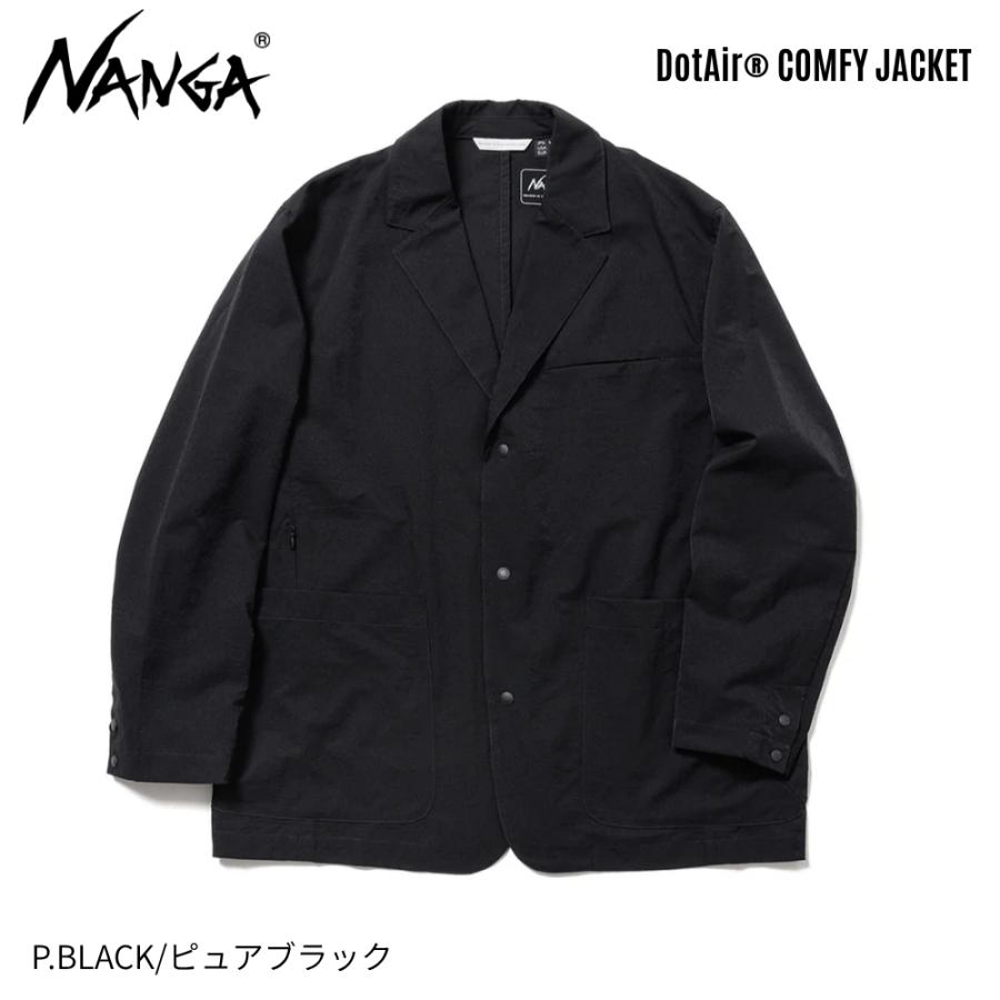 ナンガ ドットエアコンフィジャケット ブラック Mサイズ NANGA（ナンガ） DotAir COMFY JACKET ドットエア コンフィー