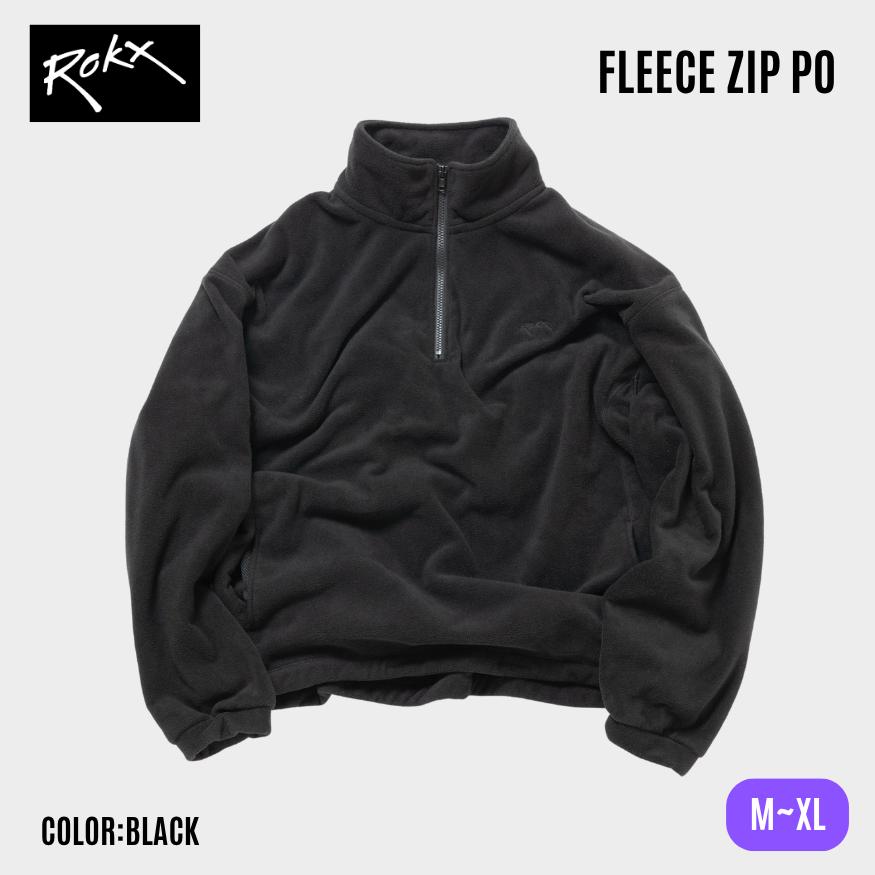 ROKX（ロックス） フリースジッププルオーバー FLEECE ZIP PO