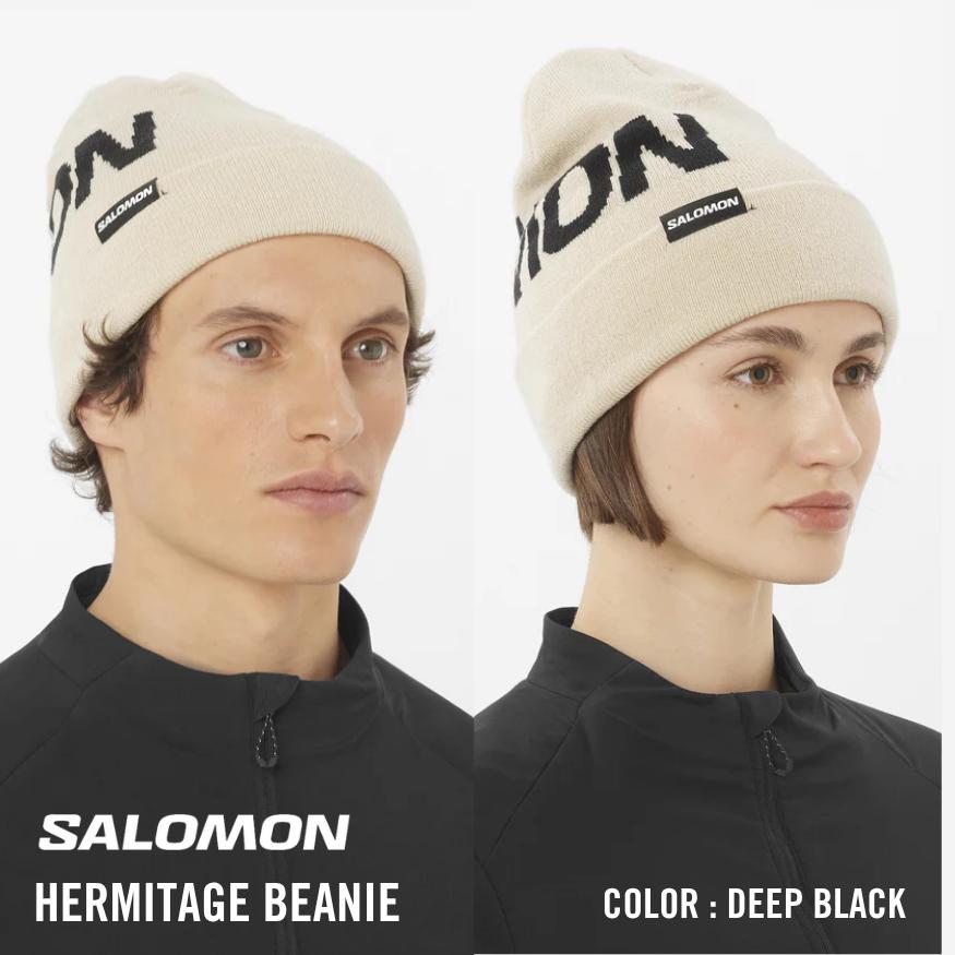 SALOMON（サロモン） ニットキャップ ビーニー ニット帽 HERMITAGE