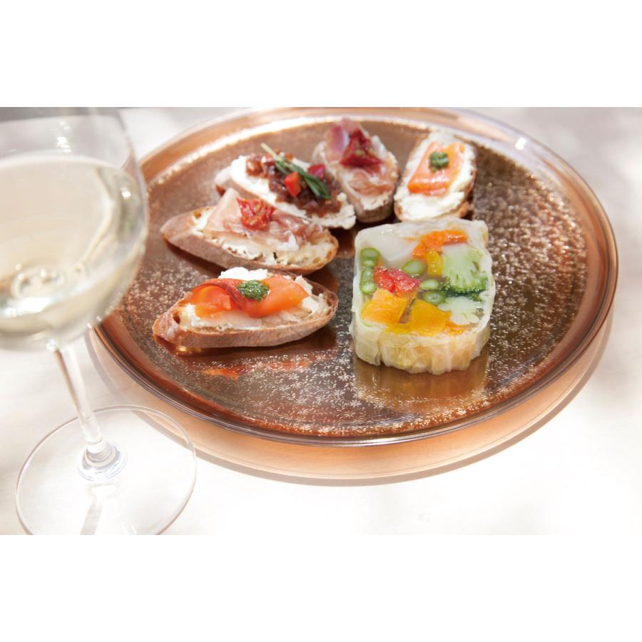 トレイ お盆 皿 食器 モダン レジン 丸 円形 大型 大きい 透明 割れない 食洗器対応 ornament Design Tray L（デザイントレイ） | 