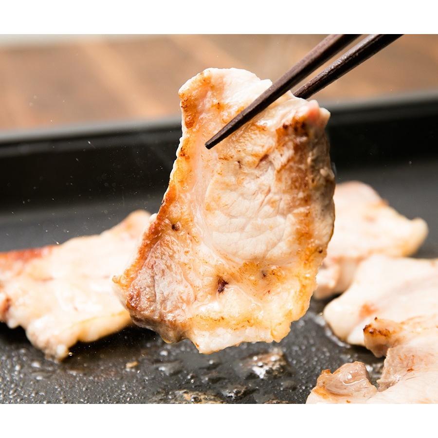 送料無料 TOKYO X 食べつくし 厚切り焼肉セット (1kg以上 6〜8人前) ロース・肩ロース・バラ・もも・うで 幻の豚肉 東京X トウキョウエックス｜the-nikuya｜16
