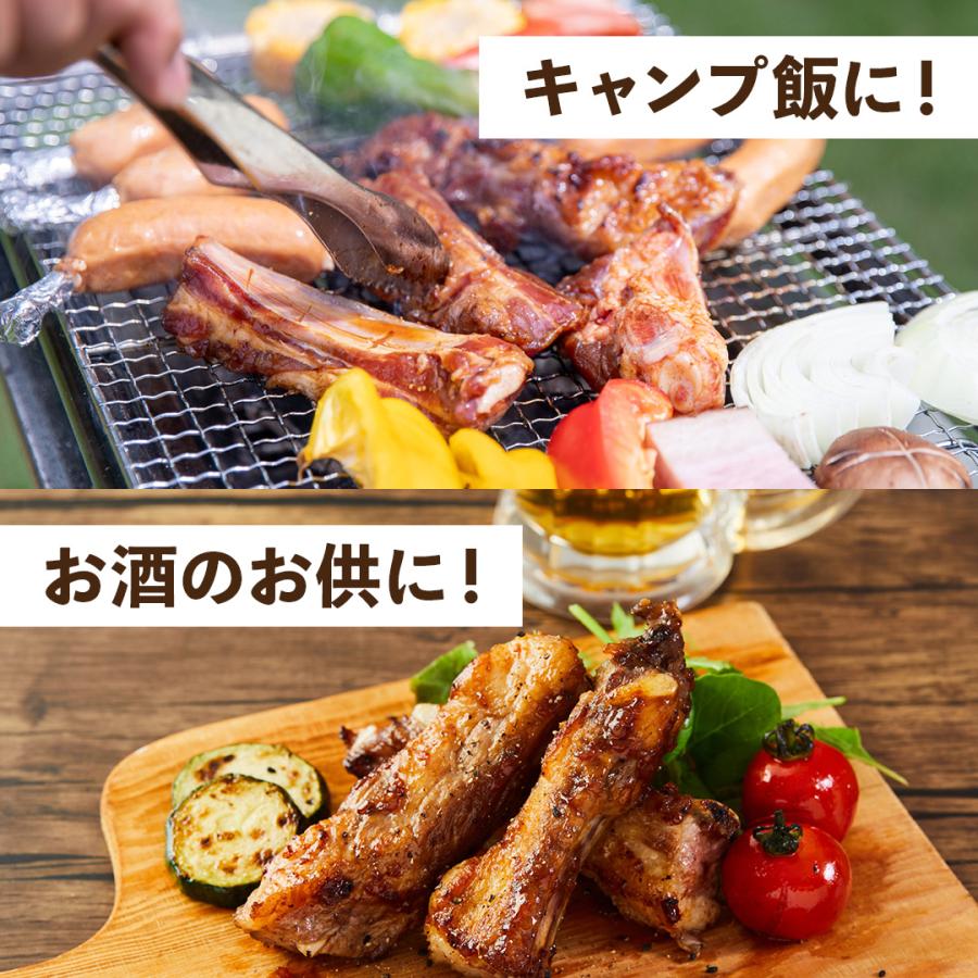 スペアリブ 90g ×1本 スペアリブ 冷凍 骨付き キャンプ飯 アウトドア お取り寄せグルメ お肉 豚肉 肉｜the-nikuya｜04