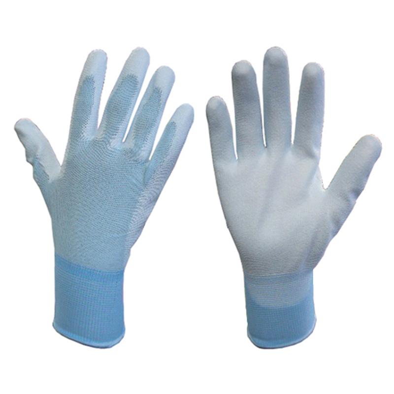 FUJITE 5322 ウレタンメガグローブ ブルー（10P×10）手袋 単サイズ 100双セット