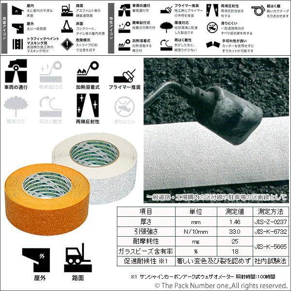 菊水テープ キクラインテープ317H 白 50mm×5m 1巻｜the-pack-number-one｜02