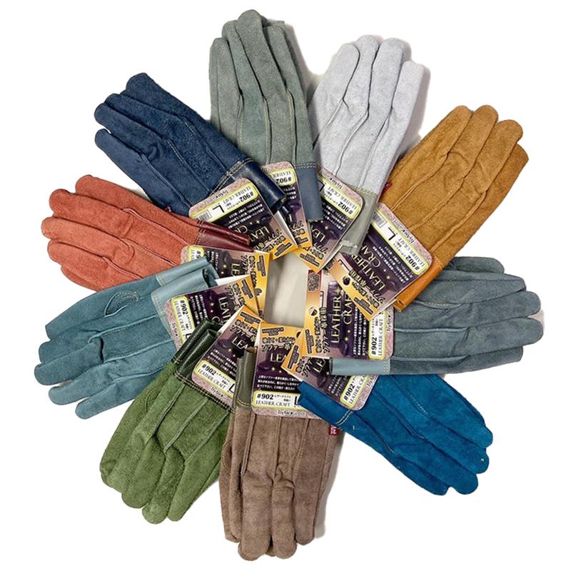 Tryant トライアント 902 レザークラフト革手袋 ランダムカラー 単