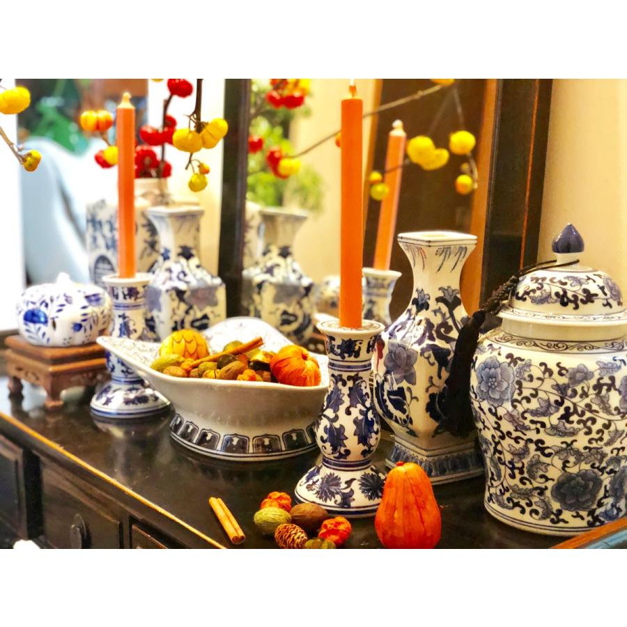 THE-SECRET-GARDEN シノワズリ Blue & White 飾り壺 ジンジャー THE-SECRET-GARDEN シノワズリ Blue & White 飾り壺 ジンジャー