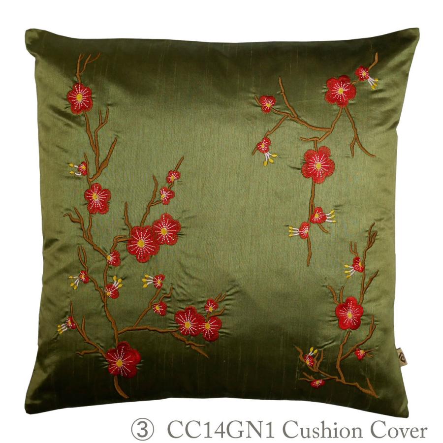 THE-SECRET-GARDEN シノワズリ クッションカバー 全4種類 梅 和 THE-SECRET-GARDEN シノワズリ クッションカバー 全4種類 梅 和