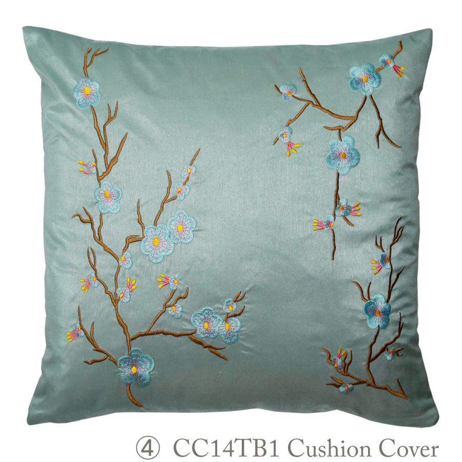 THE-SECRET-GARDEN シノワズリ クッションカバー 全4種類 梅 和