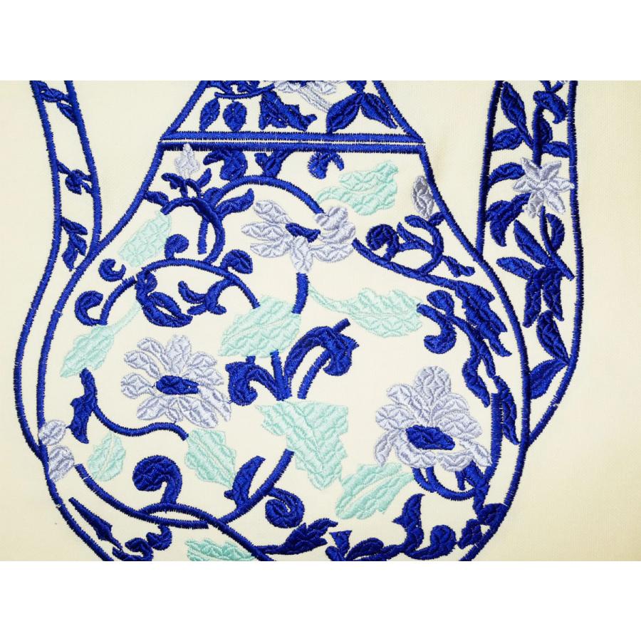 THE-SECRET-GARDEN Blue &White 刺繍 シノワズリ クッションカバー 全4