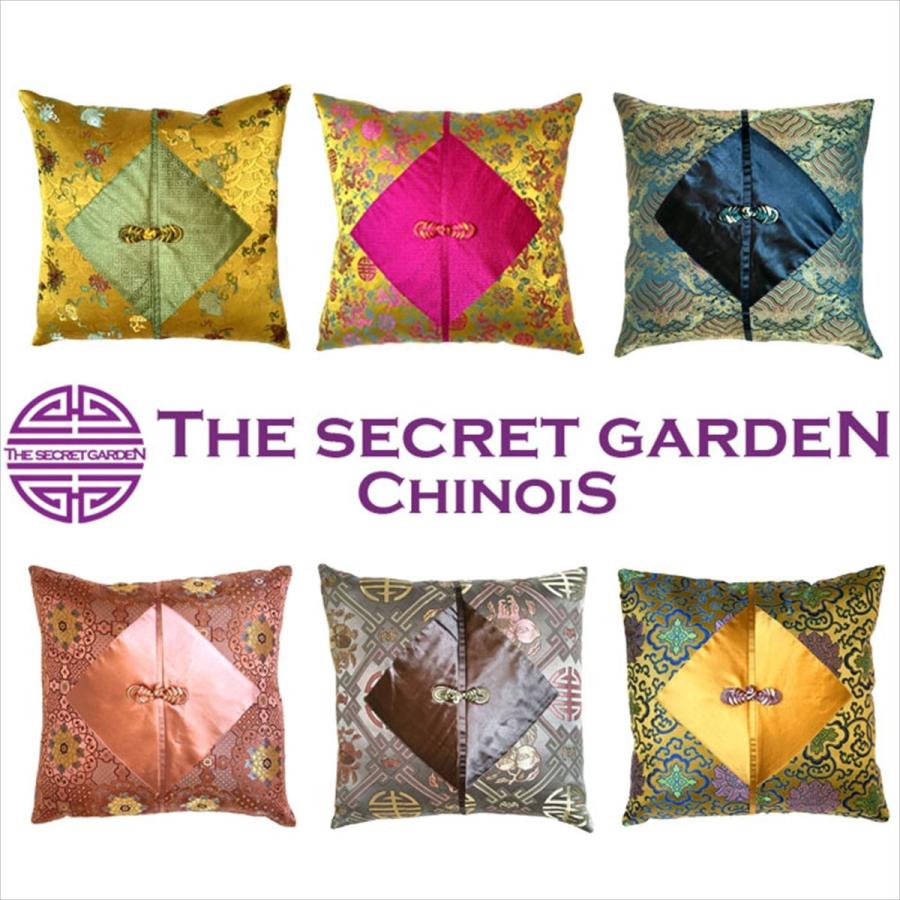 クッションカバー45×45チャイナモダンお洒落シノワズリ春物タッセルお洒落可愛い クッションカバー45×45チャイナモダンお洒落シノワズリ春物