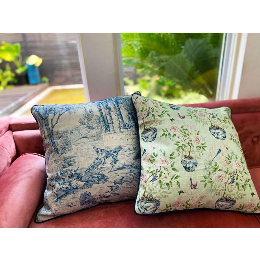 THE-SECRET-GARDEN Blue &White シノワズリ クッションカバー 全 THE-SECRET-GARDEN Blue &White シノワズリ クッションカバー 全