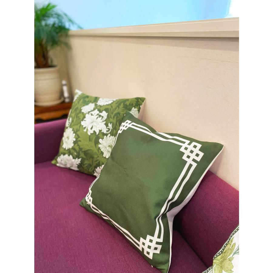 THE-SECRET-GARDEN シノワズリ 花鳥柄 クッションカバー 全4種類