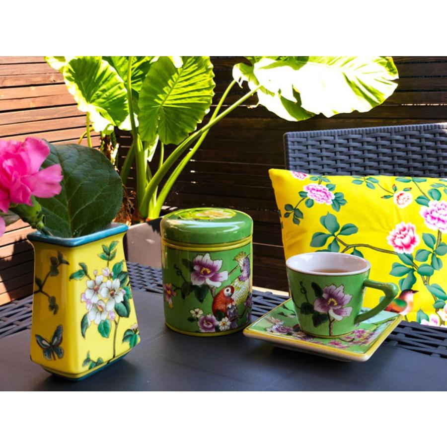 THE-SECRET-GARDEN シノワズリ キャニスター 全12種類 花鳥柄 THE-SECRET-GARDEN シノワズリ キャニスター 全12種類 花鳥柄