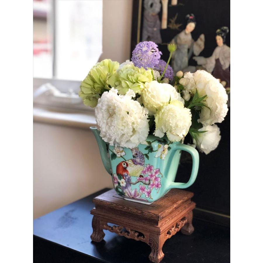 The Secret Garden シノワズリ 木製 高級花台 飾り台 スタンド ティーポット 花瓶 中国茶器 飾り棚 中国家具 アンティーク ザ シークレットガーデン Tsg Fs2w1 The Secret Garden Chinois 通販 Yahoo ショッピング