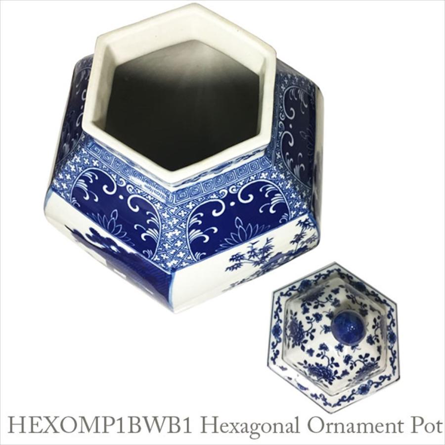 THE-SECRET-GARDEN シノワズリ Blue & White 飾り壺 大 青白陶器 THE-SECRET-GARDEN シノワズリ Blue & White 飾り壺 大 青白陶器