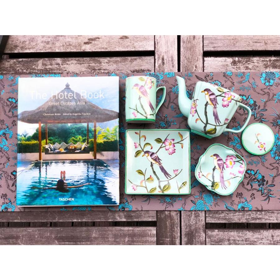 THE-SECRET-GARDEN シノワズリ マグカップ 蓋付 全8種類 花鳥柄 THE-SECRET-GARDEN シノワズリ マグカップ 蓋付 全8種類 花鳥柄