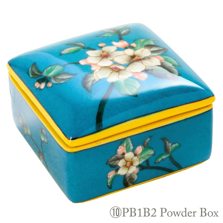 THE-SECRET-GARDEN シノワズリ パウダーボックス 全12種類 花鳥柄
