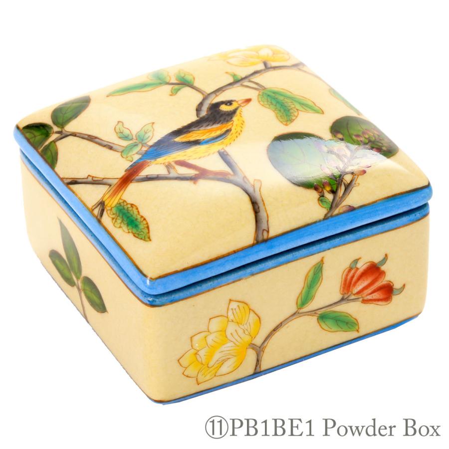 THE-SECRET-GARDEN シノワズリ パウダーボックス 全12種類 花鳥柄