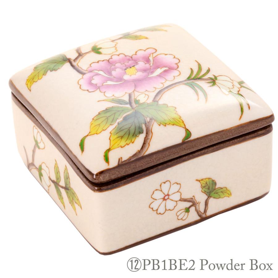 THE-SECRET-GARDEN シノワズリ パウダーボックス 全12種類 花鳥柄