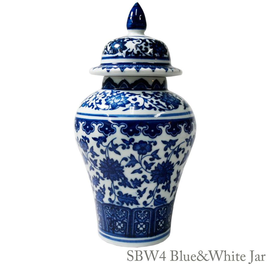 THE-SECRET-GARDEN シノワズリ Blue & White ミニジンジャージャー