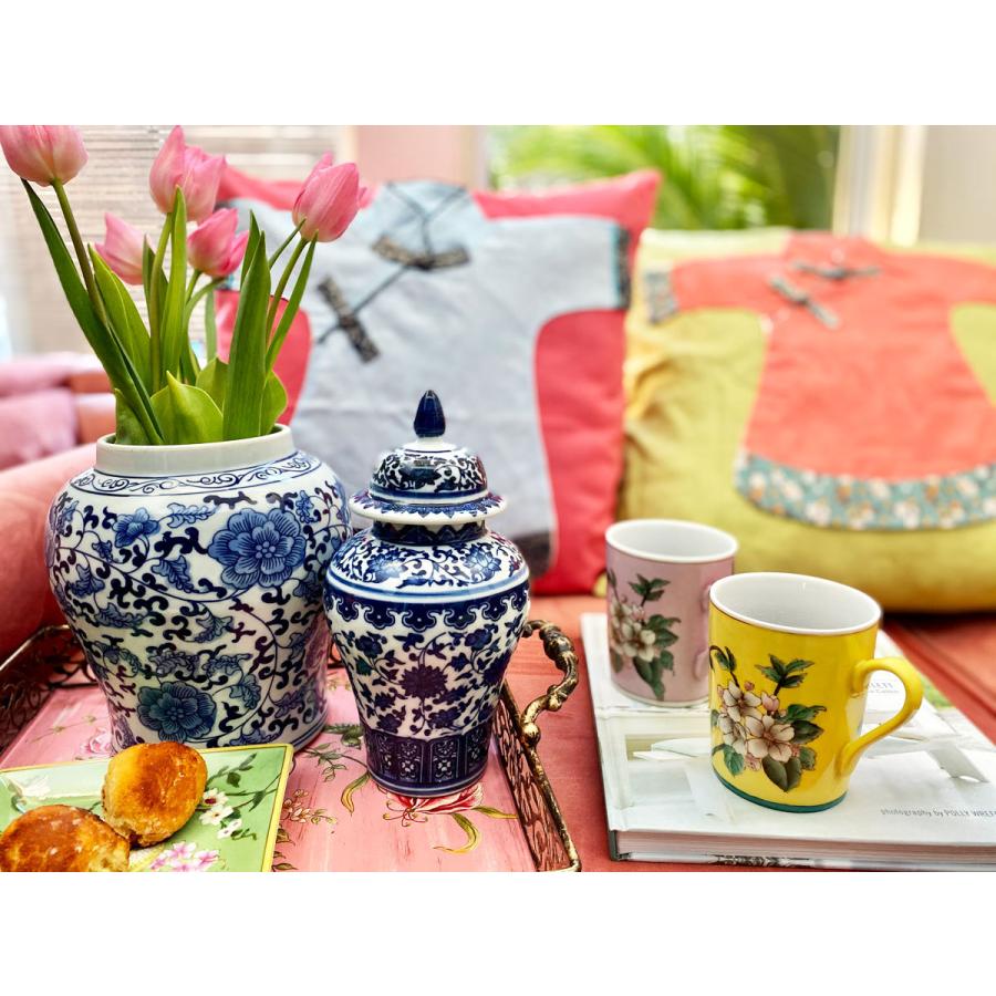 THE-SECRET-GARDEN シノワズリ Blue & White ミニジンジャー THE-SECRET-GARDEN シノワズリ Blue & White ミニジンジャー