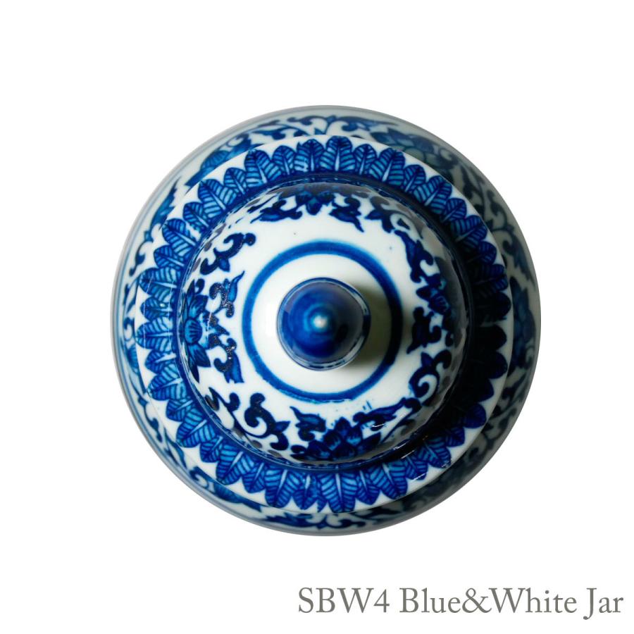 THE-SECRET-GARDEN シノワズリ Blue & White ミニジンジャージャー