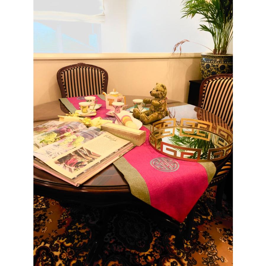 fourgrace テーブルランナー シノワズリ 桜 fourgrace テーブル