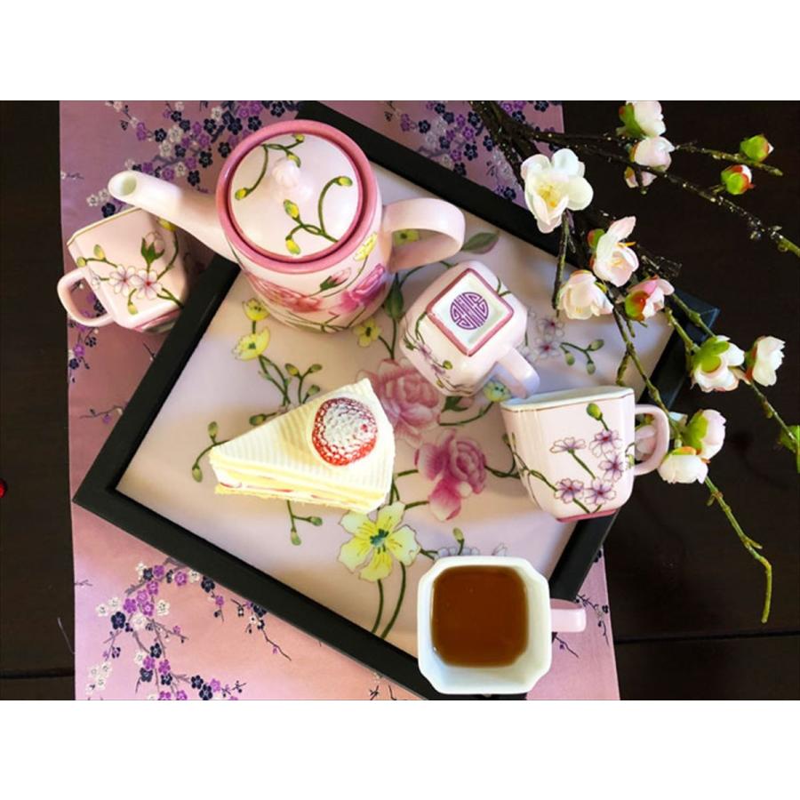 THE-SECRET-GARDEN シノワズリ ティーセット 中国茶器 全4種類 THE-SECRET-GARDEN シノワズリ ティーセット 中国茶器 全4種類