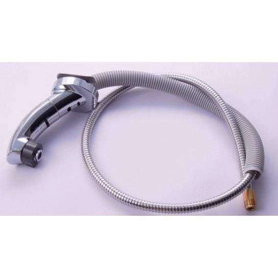 KVK正規取扱店　HC587純正品　FA547T12等用　送料無料　壁付タイプ　旧MYM　洗髪水栓用ホルダー組　メッキ　洗面水栓用　水栓金具　補修部品　
