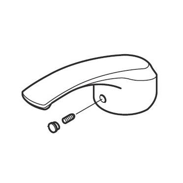 KVK KVK正規取扱店 KP1045B純正品 定形外郵便送料無料 操作レバー