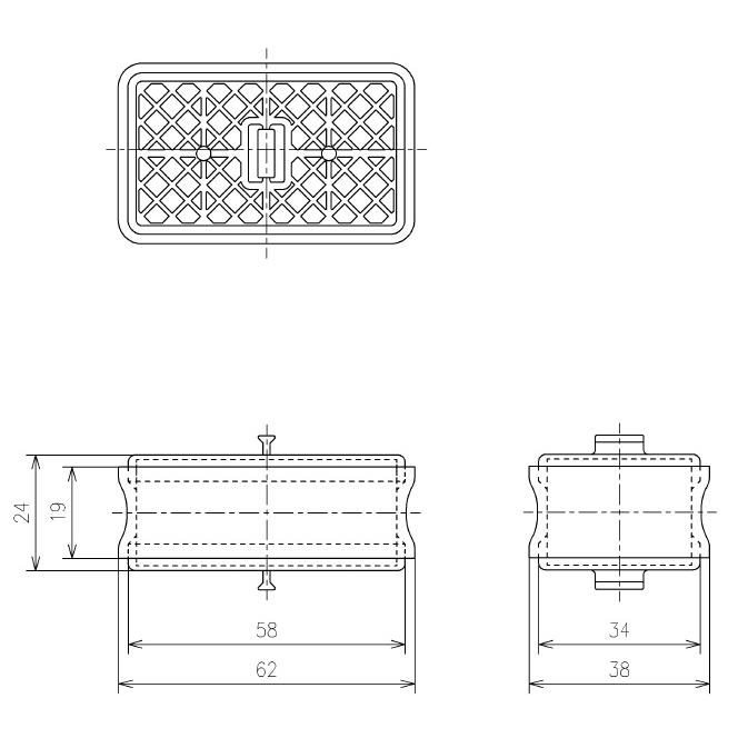 TOTO TOTO正規取扱店 TCA83-4S純正品 1個 メール便送料無料 脱臭