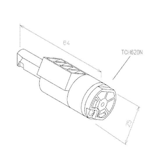 TOTO TOTO正規取扱店 TCH620N純正品 1個 メール便送料無料 トイレ部品
