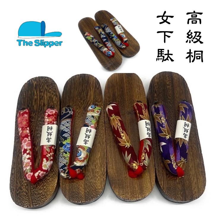 未使用★本桐　三味タル型　フリーサイズ　本塗り下駄 衿秀オリジナル 下駄　浴衣 未使用☆本桐 三味タル型 フリーサイズ 本塗り下駄 衿秀