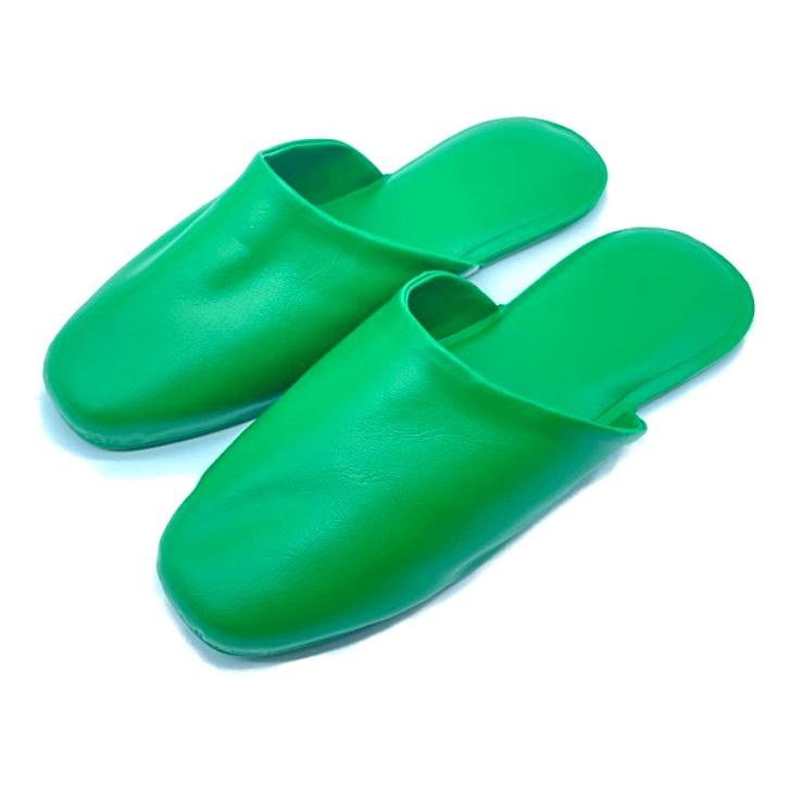 レザー調抗菌スリッパ 17足 来客用スリッパ オフィススリッパ 上履き